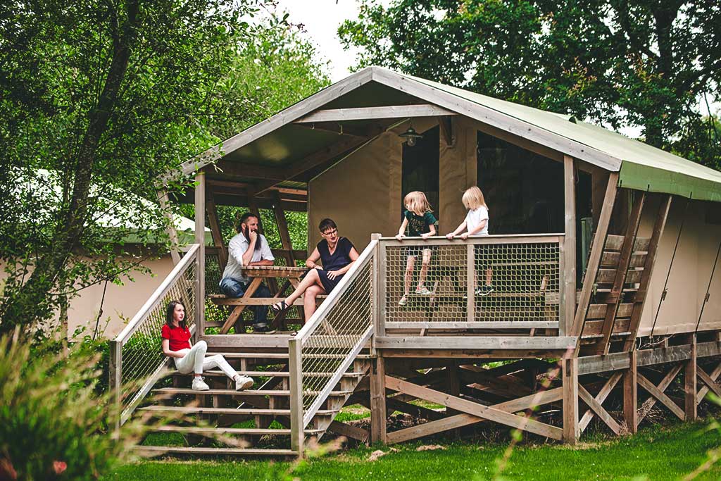 Family safari tent Kervallon