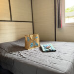 Chalet confort PREMIUM 28 m² (2 slaapkamers – 1 badkamer) + overdekt terras