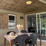 Chalet confort PREMIUM 33 m² (2 bedrooms – 1 bathroom) + covered terrace