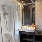 Chalet confort PREMIUM 33 m² (2 bedrooms – 1 bathroom) + covered terrace