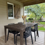 Chalet confort PREMIUM 35 m² (2 slaapkamers – 2 badkamers) + overdekt terras