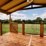 Cabane Lodge VIP 43m² (2 bedrooms – 1 bathroom) including covered terrace