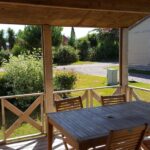 Chalet confort PREMIUM 28 m² (2 habitaciones – 1 baño) + terraza cubierta