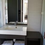 Chalet confort PREMIUM 28 m² (2 habitaciones – 1 baño) + terraza cubierta