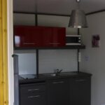 Komfort-Chalet PREMIUM 33 m² (2 Zimmer – 1 Bad) + überdachte Terrasse