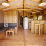 Cabane Lodge Premium 43m² (2 bedrooms – 1 bathroom) including 11m² semi-covered terrace
