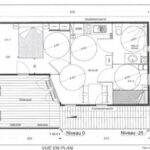 Chalet confort PREMIUM 35 m² (2 bedrooms) + covered terrace – suitable for people with reduced mobility