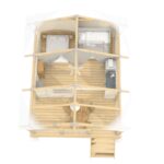 Ecolodge BALI 32m² (2 bedrooms) including covered terrace 12m².