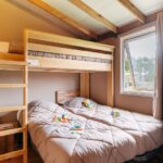 Cabane Lodge VIP 43m² (2 bedrooms – 1 bathroom) including covered terrace