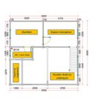 Gîte Trappeur Duplex 52m² (3 Zimmer – 1 bad) + Terrasse 20m²