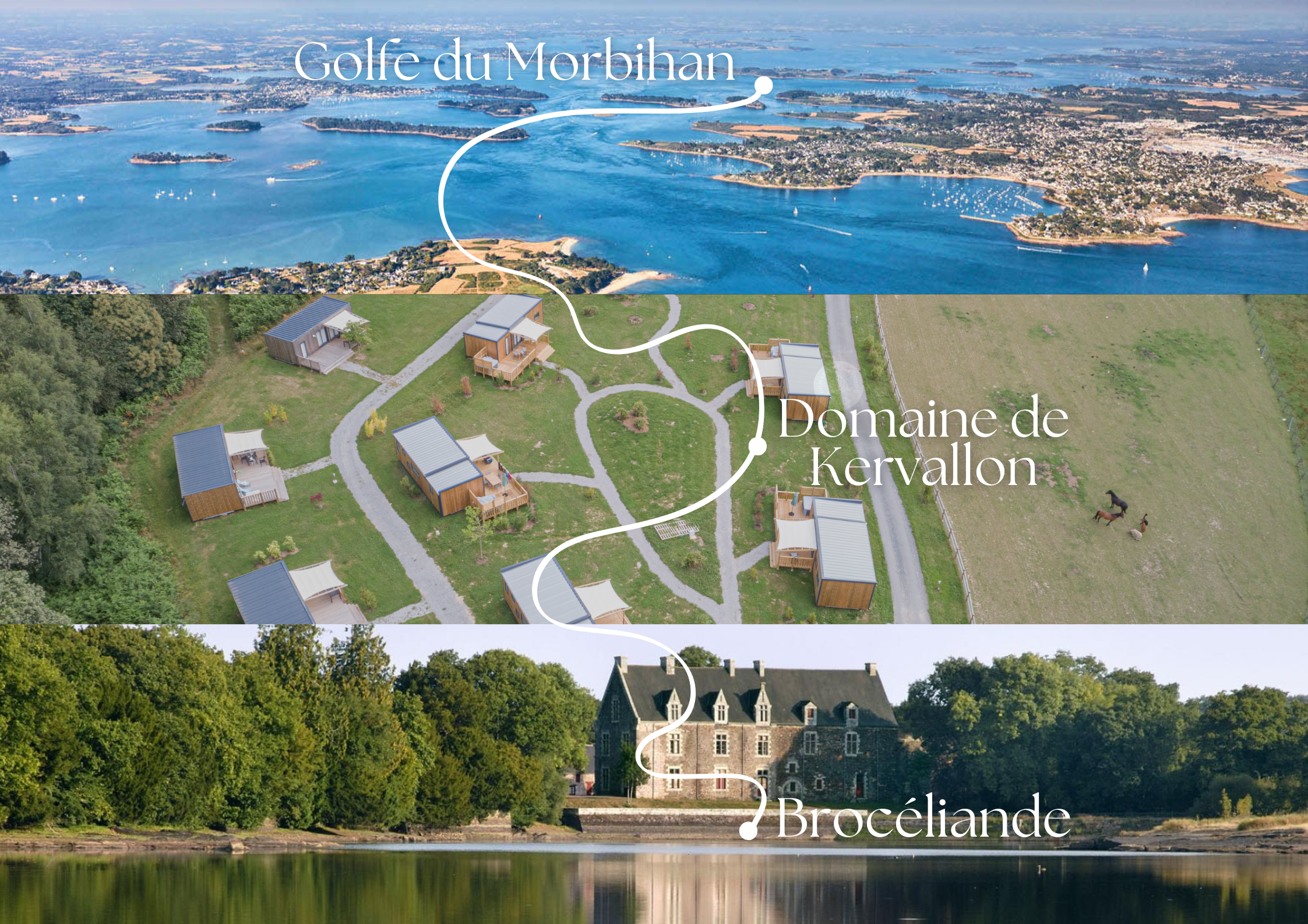 Story Publicité Carte Cadeau de Noël Festif Illustré Bleu Rouge Doré (A (paysage))