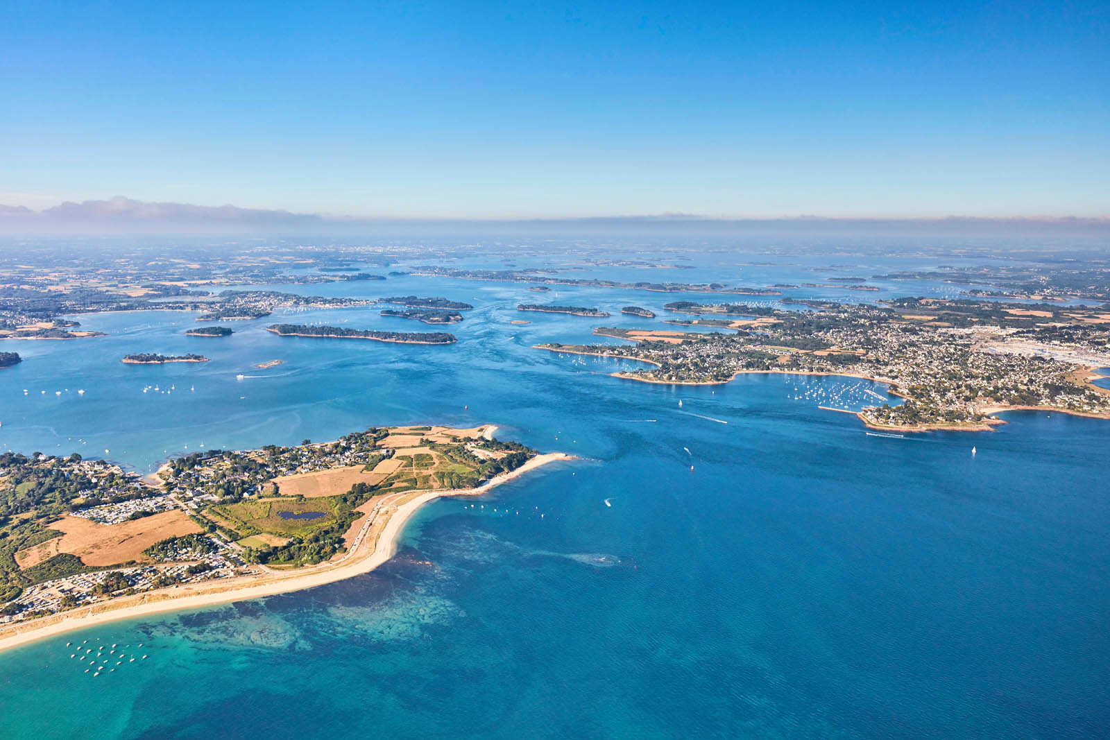 golfe du morbihan vue aerienne crtb ad lamoureux alexandre