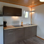 Chalet confort PREMIUM 33 m² (2 bedrooms – 1 bathroom) + covered terrace