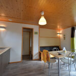 Chalet confort PREMIUM 33 m² (2 bedrooms – 1 bathroom) + covered terrace