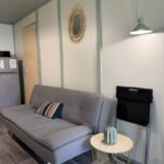 Chalet confort PREMIUM 35 m² (2 bedrooms – 2 bathrooms) + covered terrace