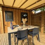 Cabanon 24m² (2 bedrooms – 1 bathroom) + 16.5cm² semi-covered terrace